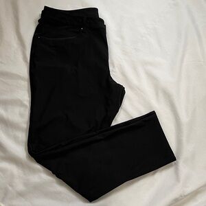 Lululemon Athletica Men's Sleek Black Trousers